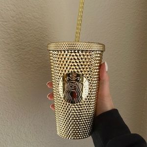 Starbucks 2022 Gold Studded Tumbler